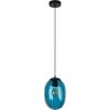 Стеклянный подвесной светильник Bubble 10427 Blue Loft It