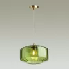Стеклянный подвесной светильник Binga 4783/1 цилиндр Odeon Light