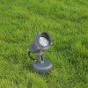 Стеклянный прожектор уличный Dwell NC-003753-DG прозрачный конус