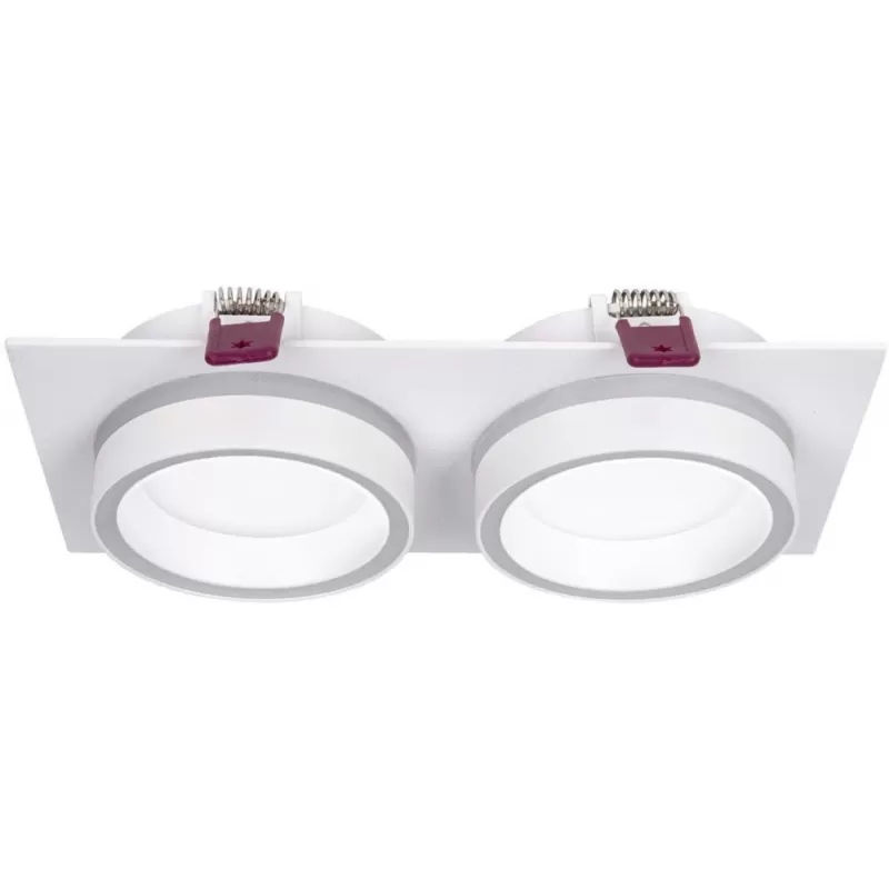 Точечный светильник Vasto 4650-2C белый цилиндр Favourite Точечный светильник Vasto 4650-2C белый цилиндр Favourite