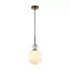 Подвесной светильник Lolla 4359/1A белый форма шар Odeon Light