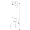 Грунтовый светильник Verano 35185/S черный белый круглый Elektrostandard