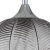 Стеклянный подвесной светильник Pion 10194/1S Smoke форма шар Escada