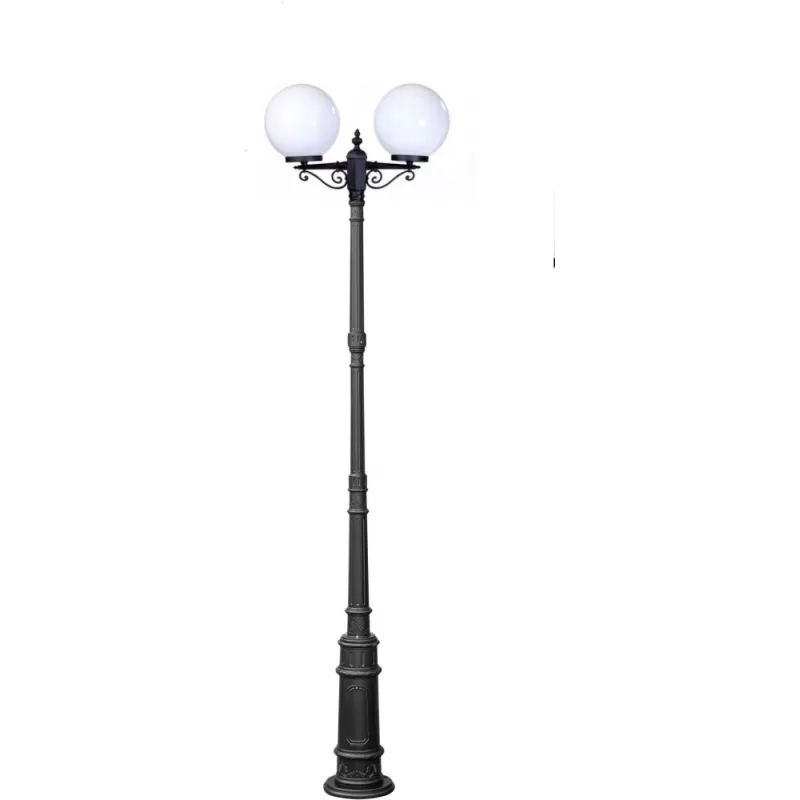 Наземный фонарь GLOBO L 88210LA/E7 Bl форма шар белый Oasis Light