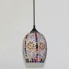 Стеклянный подвесной светильник Tiffany H034-0 конус Hiper