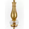 Стеклянная подвесная люстра  LDP 7011-3 MD прозрачная Lumina Deco