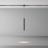Трековый светильник Focus Led TR155-1-5W3K-B черный цилиндр Maytoni