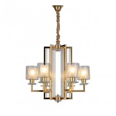 Подвесной светильник Manhattan LDP 8012-6 F.GD Lumina Deco дизайнерский