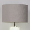 Интерьерная настольная лампа Table Lamp BRTL3187S серый цилиндр DeLight Collection