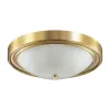 Стеклянный потолочный светильник Nina 5259/3C белый Lumion