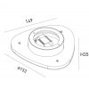 Настенный светильник ML ML-TR153-BL-WW DesignLed