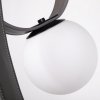 Стеклянный подвесной светильник Picot 10240/7 форма шар белый Loft It