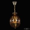 Хрустальный подвесной светильник 5480 5480/22 G Amber/M-1H форма шар цвет янтарь Bohemia