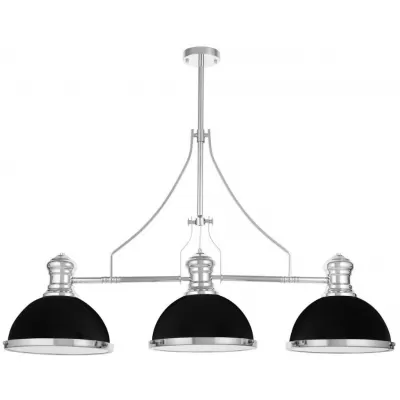 Потолочная люстра  LDP 710-3 BK+CHR Lumina Deco