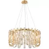 Хрустальная подвесная люстра Infinity 4721-14P прозрачная Favourite
