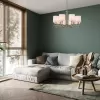 Подвесная люстра Moraine 10167/8PL белая цилиндр Escada