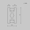 Шинопровод Busbar trunkings Flarity TRX154-112BS Maytoni Шинопровод Busbar trunkings Flarity TRX154-112BS Maytoni