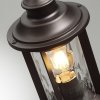 Стеклянный наземный фонарь Mavret 4961/1A цилиндр прозрачный Odeon Light