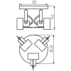 Спот SONDA 34926 черный