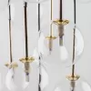 Стеклянная потолочная люстра Aurora 10258 Aurora прозрачная форма шар TK Lighting