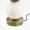 Стеклянный торшер Brosche MOD362TL-L10GR3K белый форма шар Maytoni