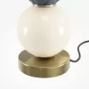 Стеклянный торшер Brosche MOD362TL-L10GR3K белый форма шар Maytoni