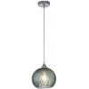 Стеклянный подвесной светильник Pion 10194/1S Green форма шар Escada Стеклянный подвесной светильник Pion 10194/1S Green форма шар Escada