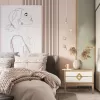 Стеклянный подвесной светильник Sakura 10212/4P Gold цвет янтарь Loft It