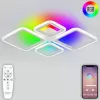 Потолочная люстра Spektr LED LAMPS 81421 белая Natali Kovaltseva