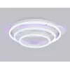 Потолочная люстра Acrylica Disk FA8522 круглая прозрачная Ambrella