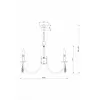 Подвесная люстра Forte FR1006PL-06N Freya