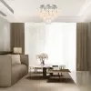 Хрустальная потолочная люстра Whisper ES0000072 прозрачная Escada