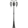 Стеклянный наземный фонарь AMERICA S 83409SB 10 down Bl прозрачный Oasis Light