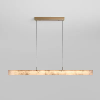 Подвесной светильник Alabaster 604053 LED латунь/ алебастр Eurosvet