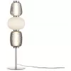 Стеклянный интерьерная настольная лампа Pattern MOD267TL-L28CH3K белый Maytoni