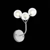 Стеклянное бра Demele SL376.501.03 белое форма шар ST Luce