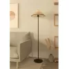 Торшер Oxpark 43945 конус белый Eglo