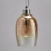 Стеклянный подвесной светильник Кьянти 720011401 прозрачный MW-Light