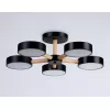 Потолочная люстра Comfort FL4828 круглая белая Ambrella