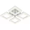 Потолочная люстра Aquarius 10287/4LED квадратная белая Escada