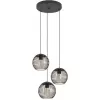 Подвесной светильник Almanzora 901871 форма шар черный Eglo