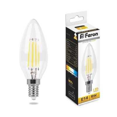 Лампочка светодиодная филаментная  25572 Feron