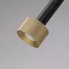 Подвесной светильник Delta 2362-1 BK+BR черный цилиндр iLedex