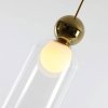 Стеклянный подвесной светильник Alliance 2729-1P форма шар белый Favourite