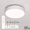 Потолочный светильник Toscana 3315.XM302-2-267/12W White белый круглый APL LED