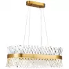 Хрустальная подвесная люстра  LDP 8016-800-PR MD прозрачная Lumina Deco