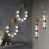 Бра Crystal 5007/13WL прозрачное форма шар Odeon Light