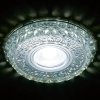 Стеклянный точечный светильник Декоративные Кристалл Led+mr16 S393 CH прозрачный Ambrella