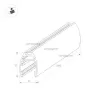 Шинопровод  034228 Arlight