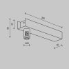Основание потолочное Accessories for tracks Flarity TRA155CW-BB-PT Maytoni